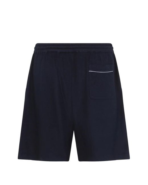 Ralph Lauren Blue Elasticated Drawstring Shorts for men