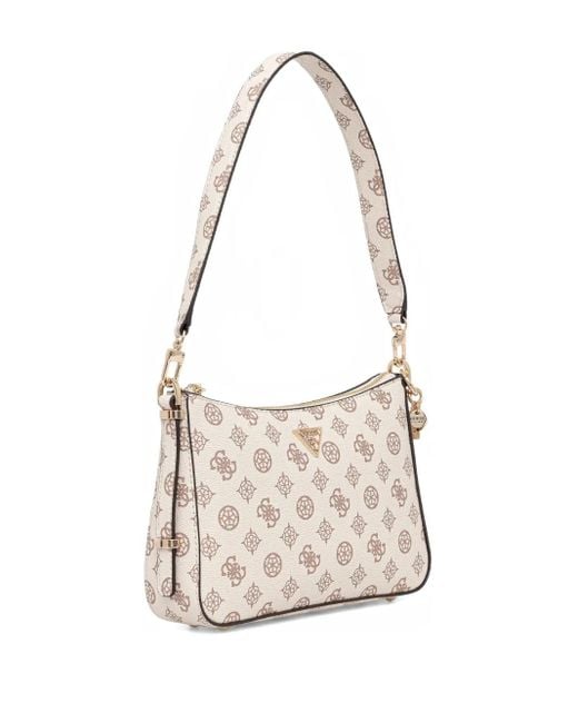 Guess Natural Daryna Monogram-Pattern Shoulder Bag