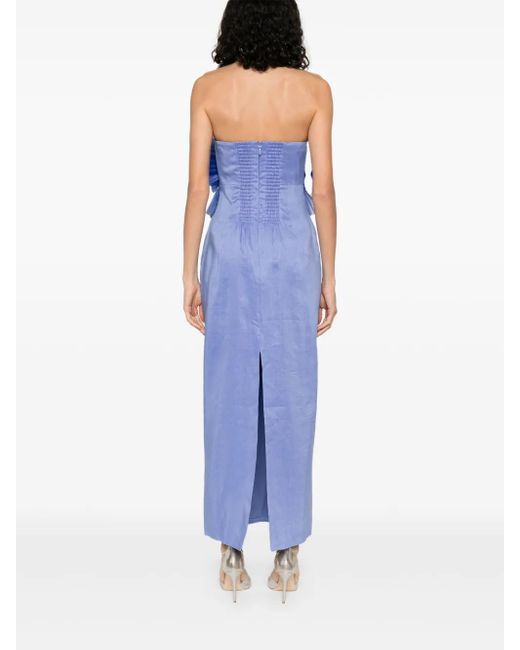 Aje. Kira Midi-Jurk in het Blue