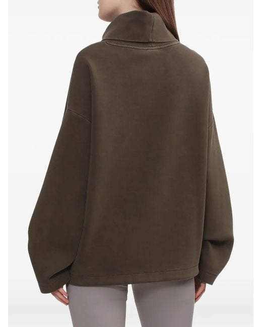 A Bathing Ape Brown Turtleneck Sweatshirt