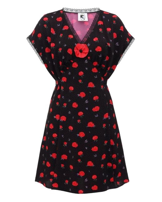 Sleeper Black Poppi Mini Dress