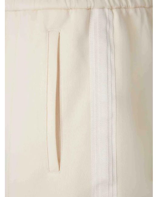 Rhude White Elasticated Shorts for men