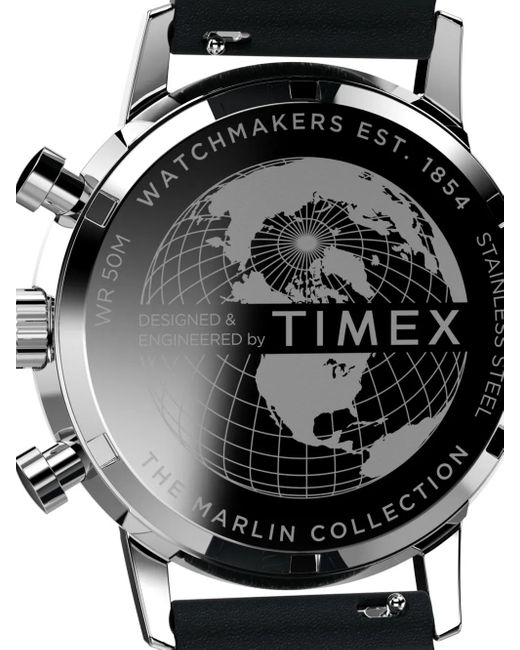 Timex Marlin Armbanduhr 40Mm in Black für Herren