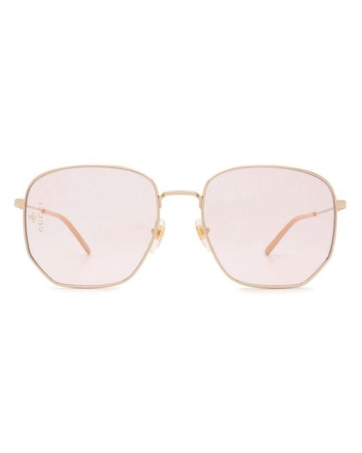 Gucci Pink Interlocking G Sunglasses