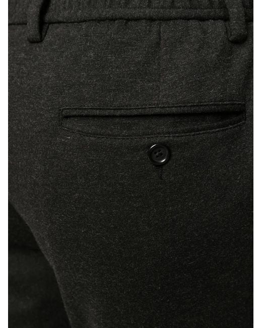 Dolce & Gabbana Black Straight Leg Trousers With Pockets for men