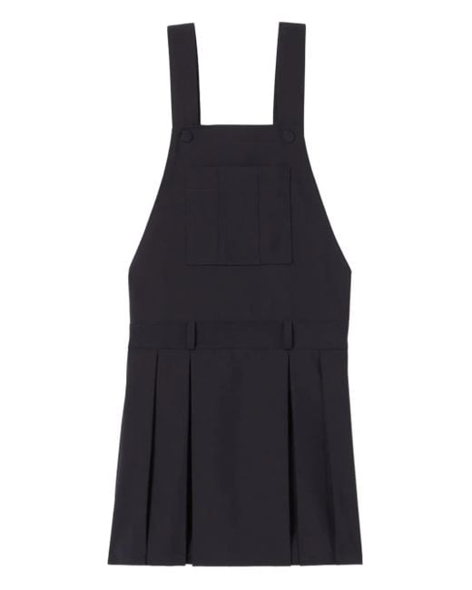 Claudie Pierlot Black Pleated Mini Dress