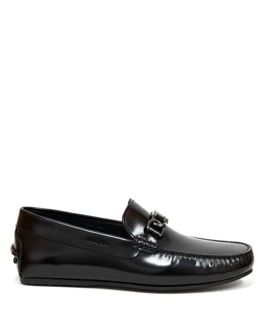 Tod's Black City Gommino Loafers for men
