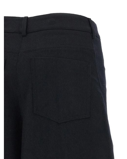 Nude Blue Tapered-Leg Trousers