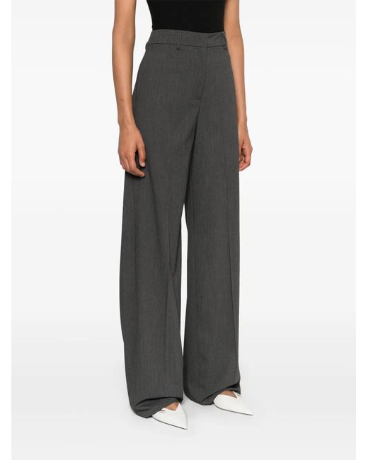 Blanca Vita Gray Palazzo Trousers