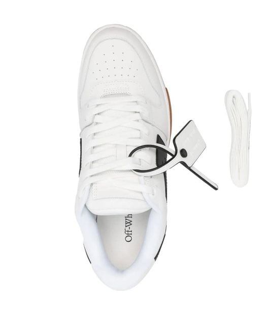 Off-White c/o Virgil Abloh White Out Of Office Lace-Up Sneakers for men