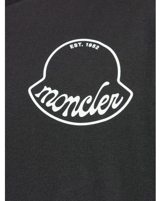 Moncler Black T-Shirts And Polos for men
