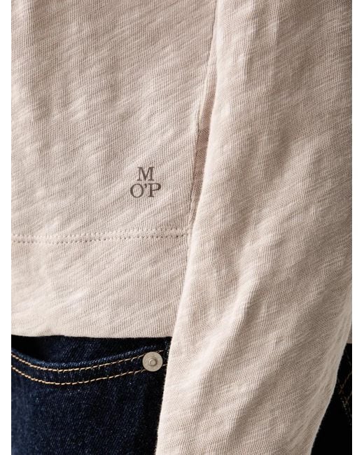 Marc O' Polo White Long-Sleeve T-Shirt