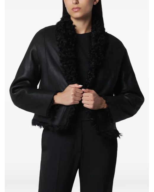 Arma Black Mooney Shearling Jacket