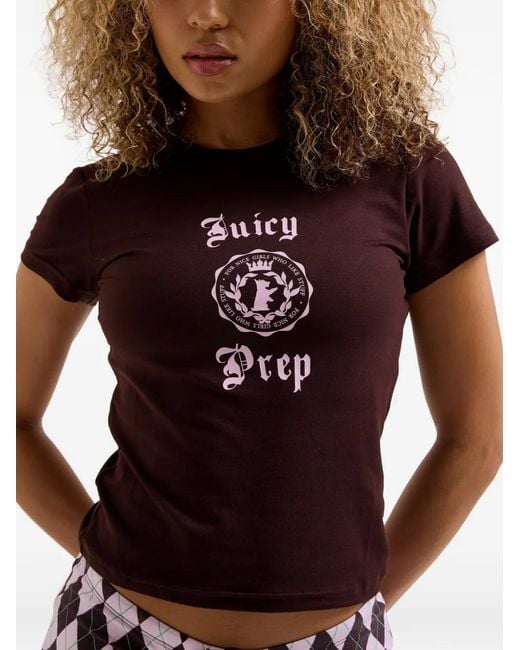 Juicy Couture Brown Logo-Print Pajamas