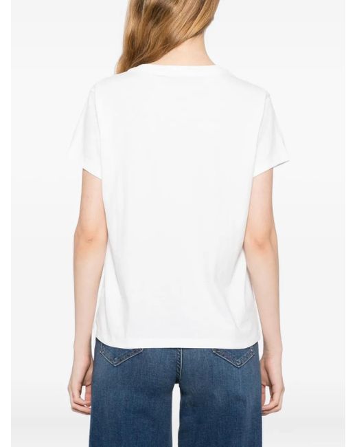 Camiseta The Boxy Goodie Goodie Mother de color White