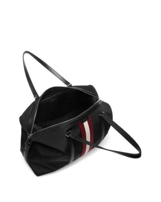 Bally Black Code Weekender Travel Bag for men