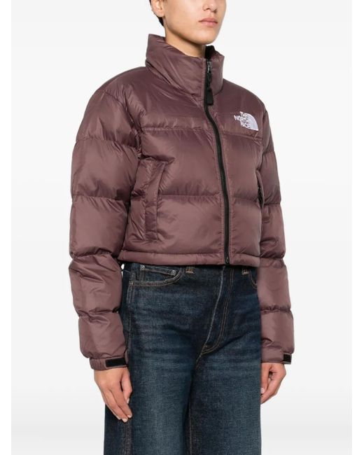 The North Face Purple Nuptse Down Jacket