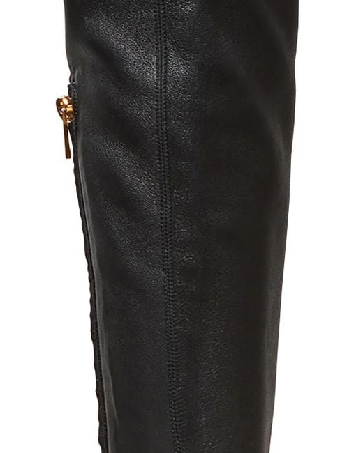 Balmain Black Raven 120mm Over-the-knee Boots