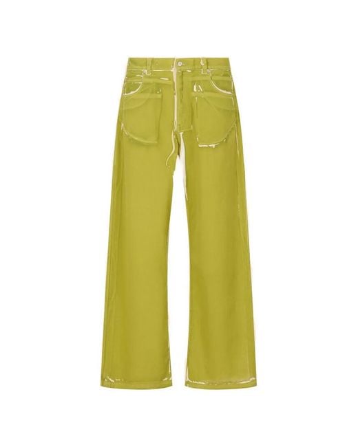 Marni Green Trousers for men