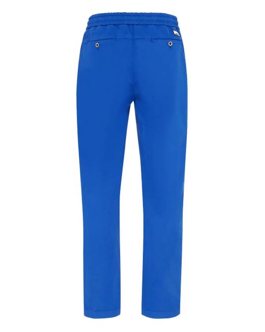Vilebrequin Blue Cotton Track Pants for men