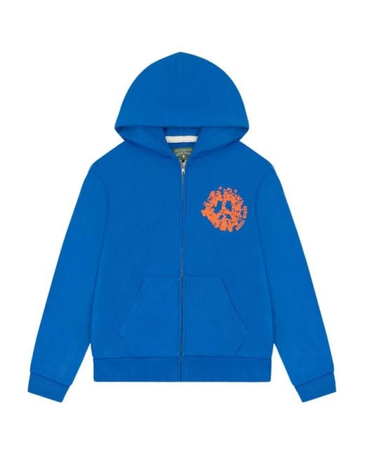 Sudadera University con capucha y cremallera DENIM TEARS de hombre de color Blue