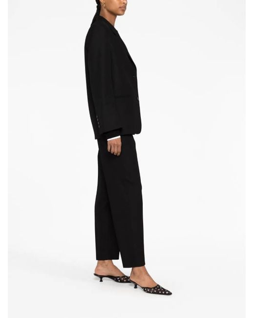 Totême  Blazer Met Enkele Rij Knopen in het Black