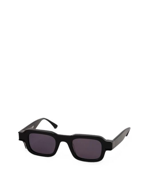 Thierry Lasry Black Dusty Rectangular-Frame Sunglasses for men