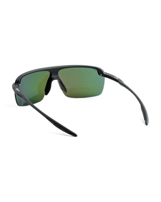 Maui Jim Blue Logo-Print Sunglasses