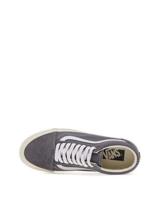 Vans White Baskets Old Skool