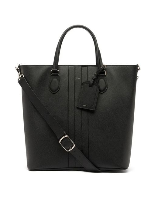 Bally Black Beckett Tote Bag for men