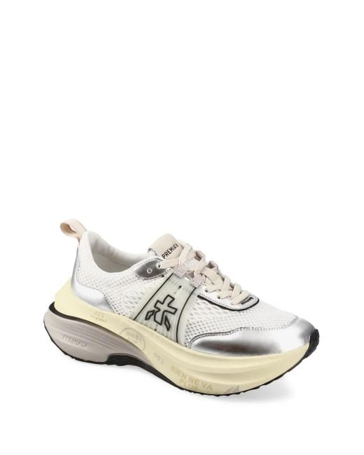 Baskets Hill Premiata en coloris White