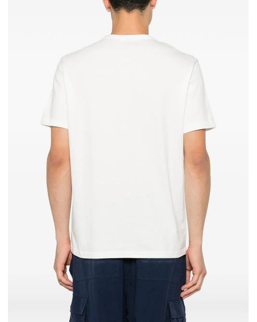 KENZO White Tiger-Print T-Shirt for men