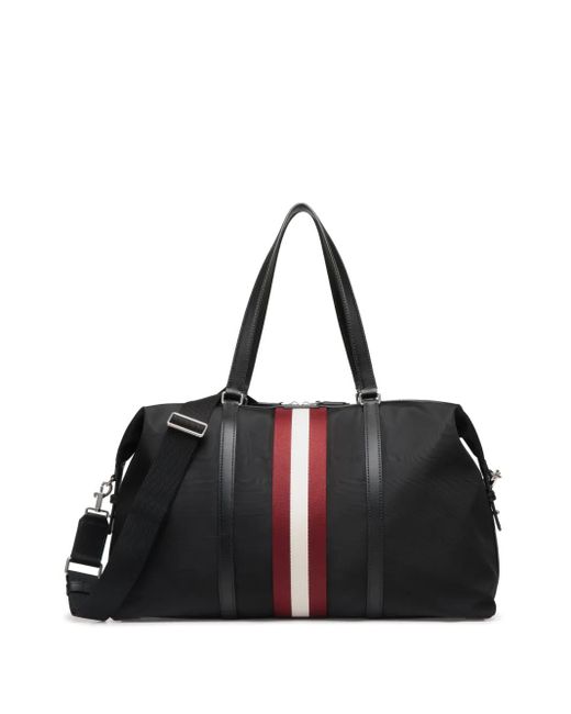 Bally Black Code Weekender Travel Bag for men