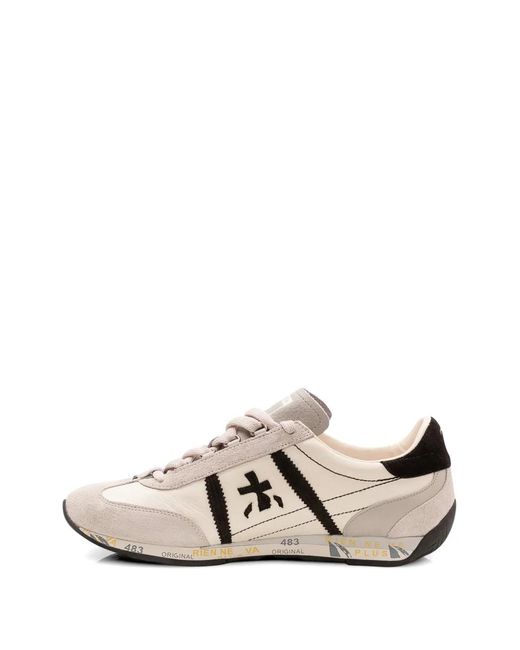 Premiata Multicolor Color Block Sneakers for men