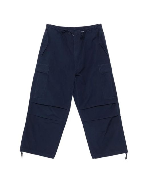 Polo Ralph Lauren Blue Elasticated-Waistband Trousers for men
