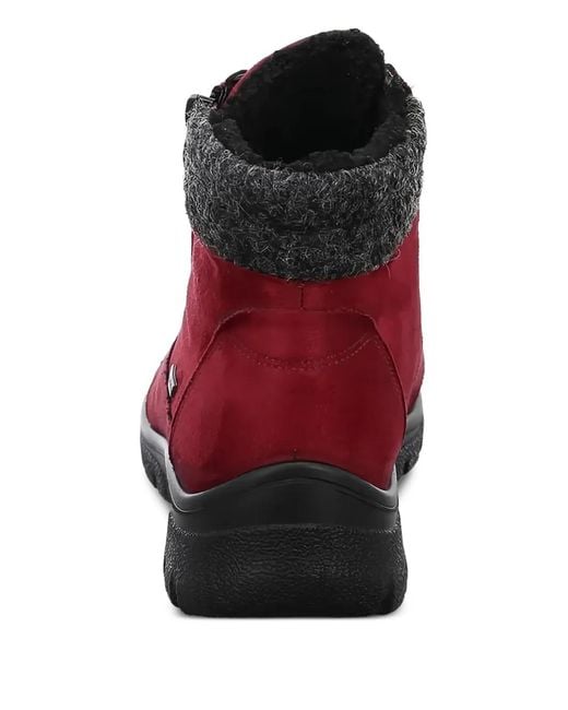 Ara Red Saas Ankle Boots
