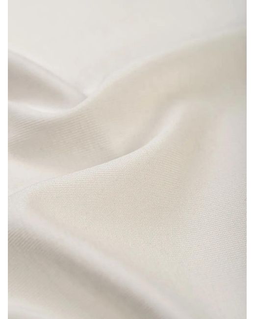 MARCELLA White Evan Cut-Out Long-Sleeve Top