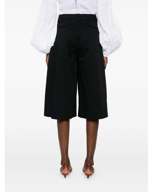 Thelatest Black Belt-Loop Shorts