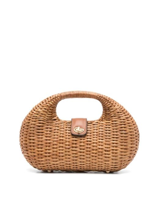 Cult Gaia Lydia ハンドバッグ Brown