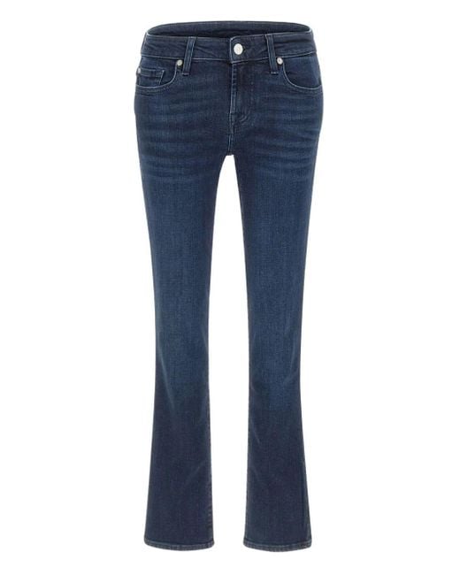 Vaqueros con cinco bolsillos 7 For All Mankind de color Blue