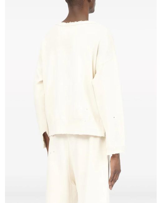 メンズ Maison Margiela Handwritten スウェットシャツ White
