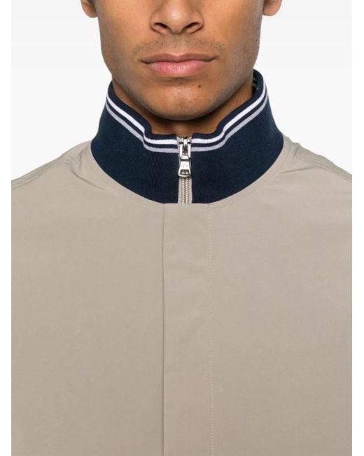 Bomber Typhoon Re-4X4 di Paul & Shark in Natural da Uomo