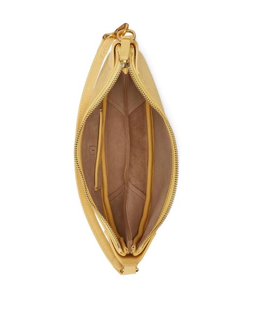 Polo Ralph Lauren Natural Mini Polo Id Suede Shoulder Bag