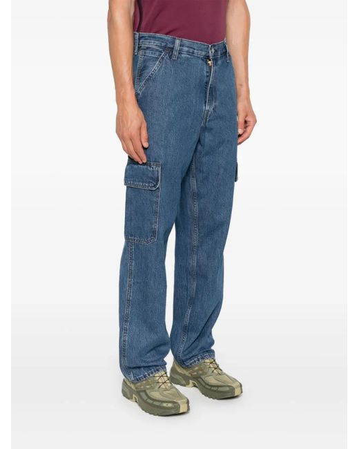 Levi's Blue 568 Cargo Jeans for men