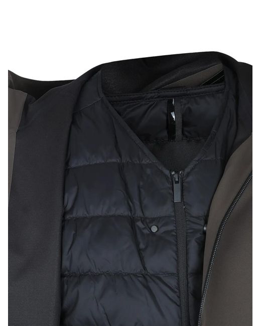 Moncler Jack Met Logopatch in het Gray voor heren