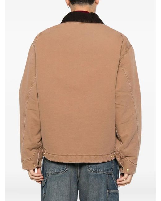Carhartt OG Detroit Jacke mit Cordkragen in Natural für Herren