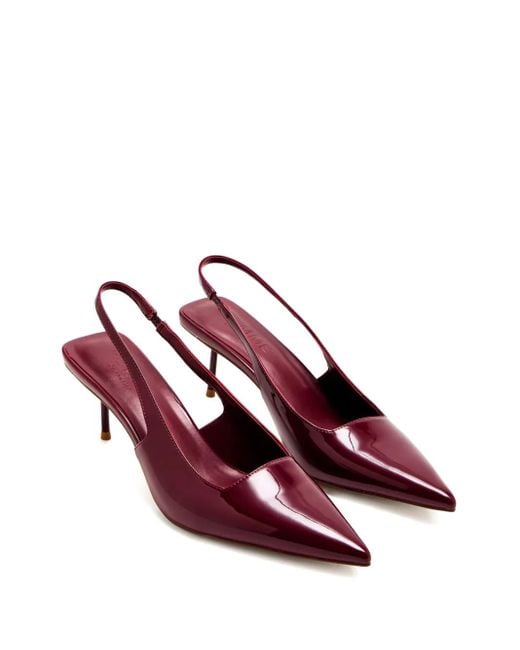 Femme LA Pink 55Mm G55 Slingback Pointed-Toe Pumps