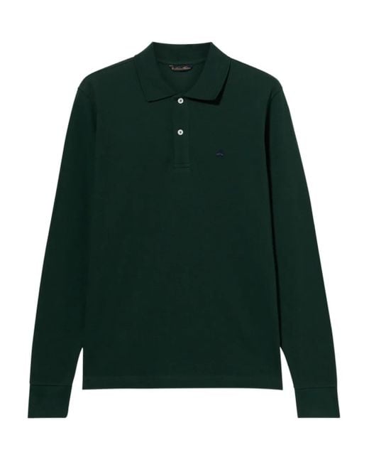 Polo di Brooks Brothers in Green da Uomo
