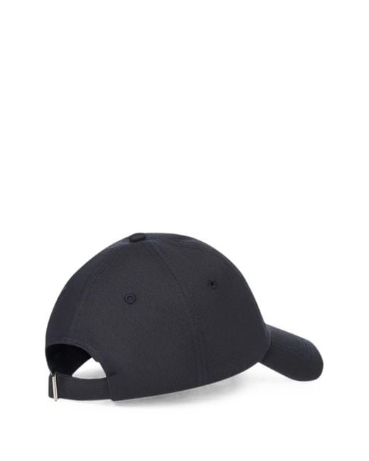Boss Blue Logo-Patch Baseball Cap for men