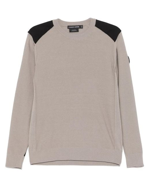 Canada Goose Gray Dartmouth Sweater for men